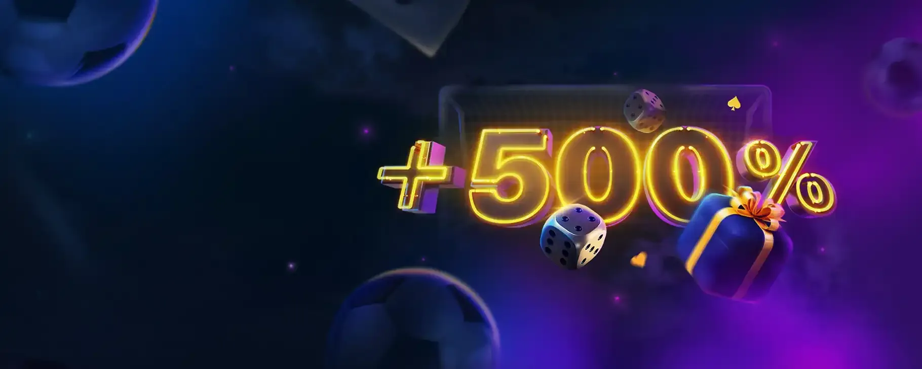 Bônus de +500% nos seus primeiros 4 depósitos Bônus de +500% nos seus primeiros 4 depósitos